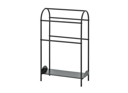 Handdoekenrek Arch 43.4x20.9x75-metaal-zwart