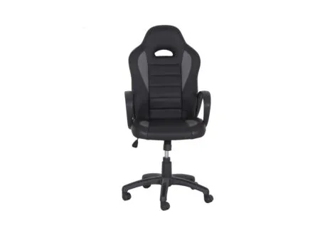 Gamestoel Maquina zwart grijs