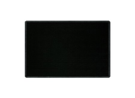 Deurmat rubber studmat 53x33cm rubber zwart