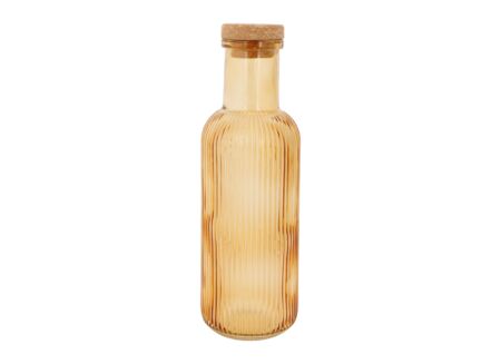 Waterfles Raya 1L - glas - oker
