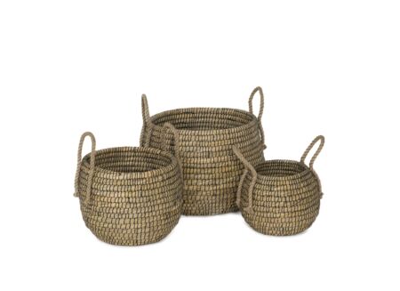 Opbergmand Byrsa H25/30/36cm set van 3