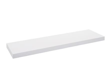Wandplank 90x23,5x3,8cm wit