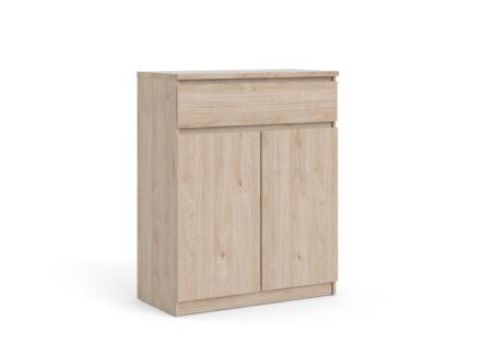 Kast Naia 80x40x101cm - melamine - jackson hickory