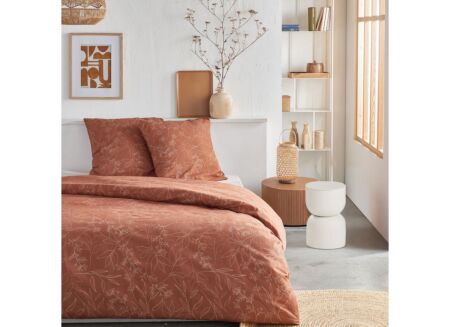 Dekbedovertrek Crazy Today 220x240cm - polyester - roest