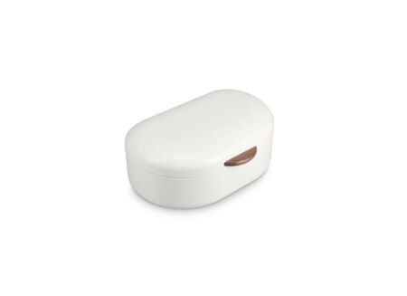 Broodtrommel Crust 33,5x21cm - metaal - beige