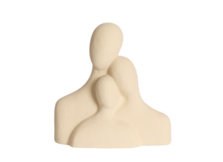 Beeld Soline 28x13x29cm - keramiek - creme
