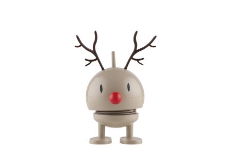 Figuur Hoptimist Reindeer Bumble S H9,5cm - kunststof - lichtbruin
