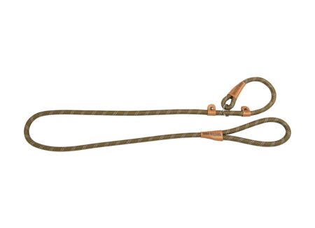 Leiband hond 180cm legergroen