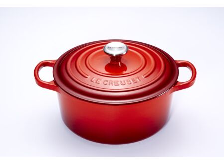 Stoofpot Le Creuset Ø24cm kersenrood