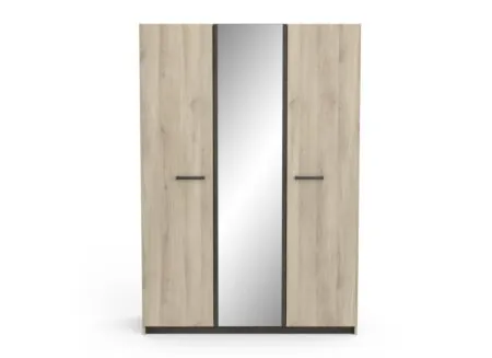 Garde-robe Watson 134cm - décor - chêne kronberg/ chêne de waterford