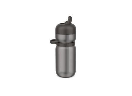 Drinkfles Flip Sport 600ml - kunststof - graphite black