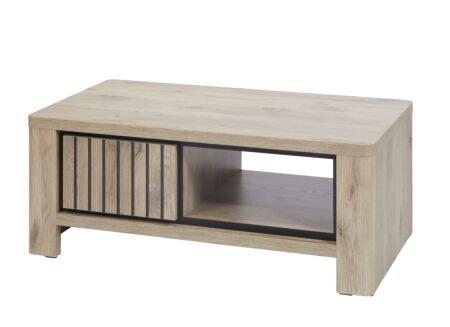 Salontafel Santos bruin met opbergruime