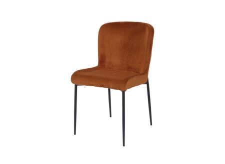 Stoel 50x60x81,5cm - stof - koper