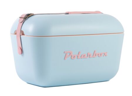 Koelbox Polarbox 20L - kunststof - babyblauw