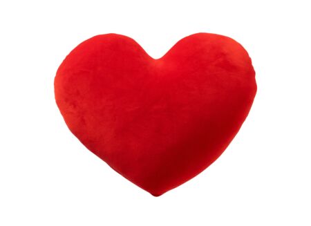Kussen Cuddle Heart 40x35cm - poly spandex - true red