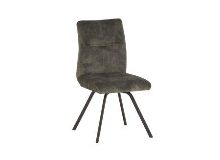 Stoel Adore 46x60x87cm - stof - hunter groen