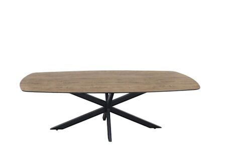 Tafel 240x100cm - decor eik - naturel