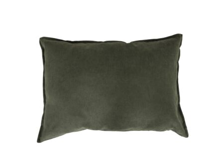 Kussen Enjoy 100x70cm - stof - winter moss