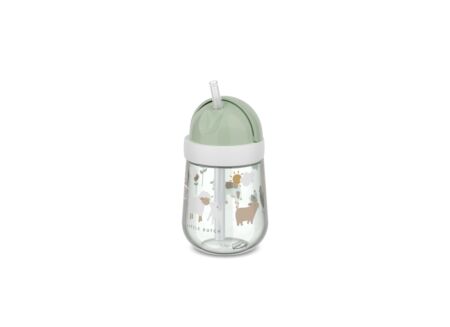 Mio rietjesbeker Little Dutch 300ml - kunststof - little farm