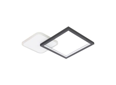 Plafondlamp Gafares 33x33cm