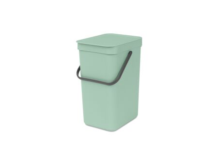 Vuilnisbak Sort & Go Brabantia 12L - jade green