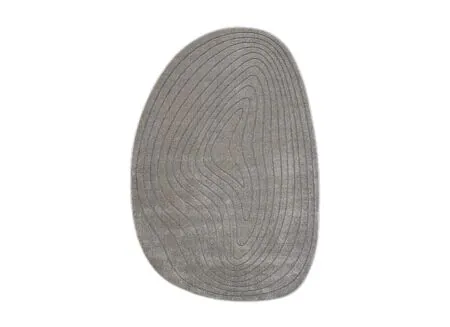 Tapijt Trevos 200x290cm - polyester - grijs