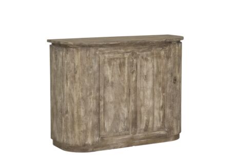 Barkast Leone 146cm - mango massief - sandblast