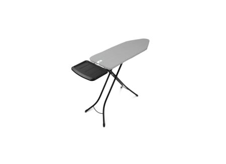 Strijkplank C solide stoomunithouder  Brabantia 124x45cm - staal - grijs