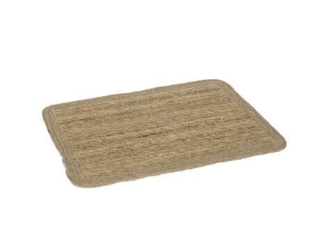 Placemat Shan 33x45cm - zeegras/jute - naturel