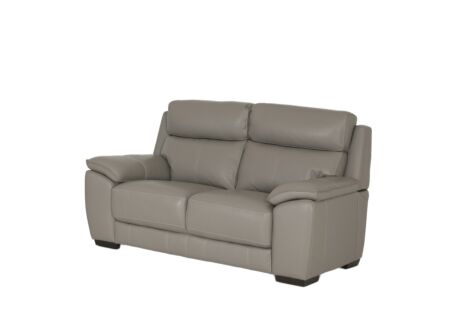 Zetel Singer 2-zit - leder - taupe
