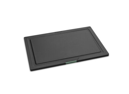 Tasty+ Snijplanken set plus houder, 4-delig 36x21,80cm - kunststof - dark grey