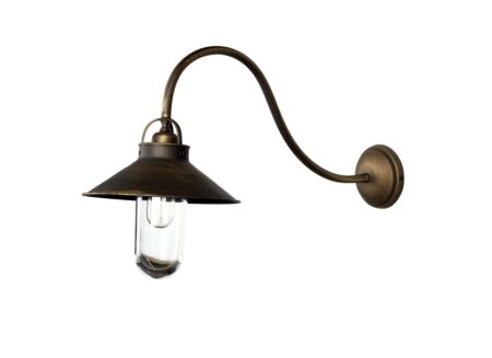 Wandlamp buiten Brons 60W E27