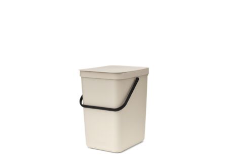 Vuilnisbak Sort & Go Brabantia 25L - soft beige