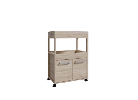 Barkast Serveerwagen 60cm - decor - sonoma eik