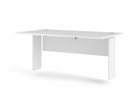 Bureaublad Prima 120x80x3cm - decor - wit