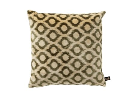 Kussen Leonardo  45x45cm - viscose - military olive