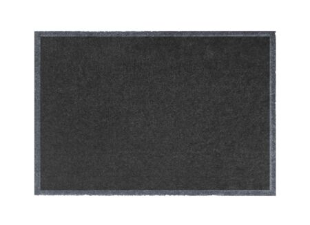 Deurmat Eco-clean 120x50cm polyamide zwart