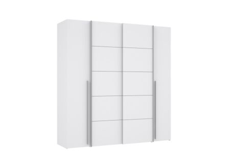 Kleerkast Narago 200cm - decor - wit