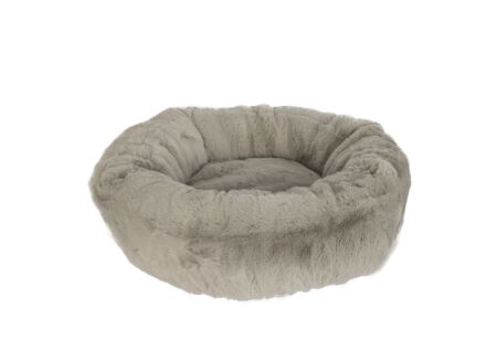 Hondenmand Homey Ø60cm - nepbont - stone