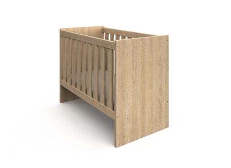 Babybed Tessa melamine - zand eik