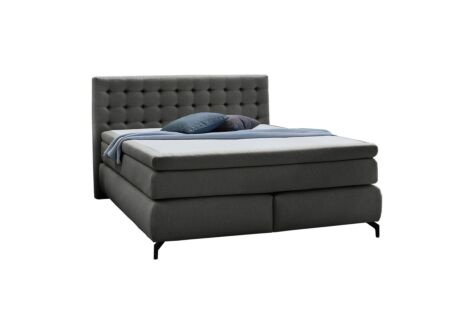 Boxspring Jessica 180x200cm stof antraciet