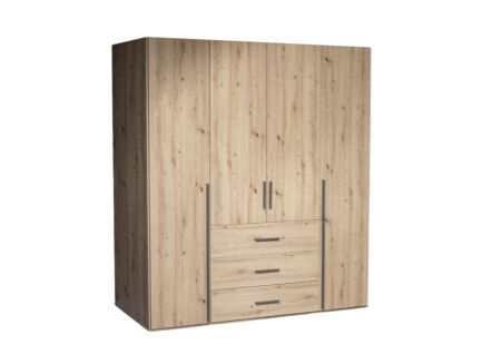 Systeemkast Orange 200cm - decor- artisanale eik