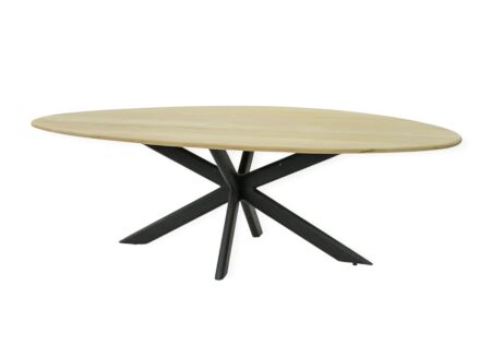 Tafel Eldorado 240x120cm - eik massief - naturel