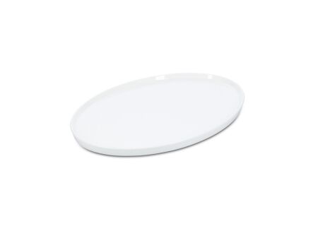 Schaal Gusto 38x26,5cm - porselein - wit