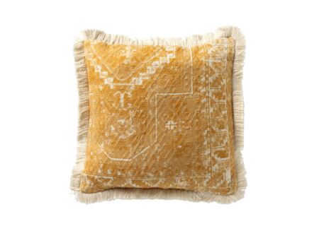 Kussen Synne 45x45cm - katoen - rattan