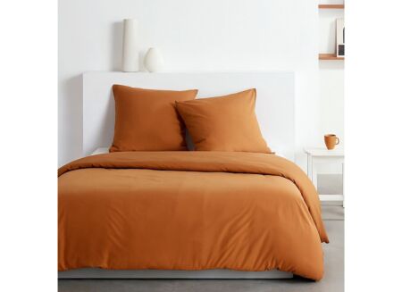 Housse de couette Today 240x220cm - polyester - orange