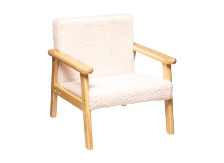 Kinderfauteuil Basile wit