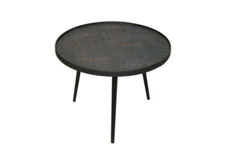 Salontafel Billy teak massief rond