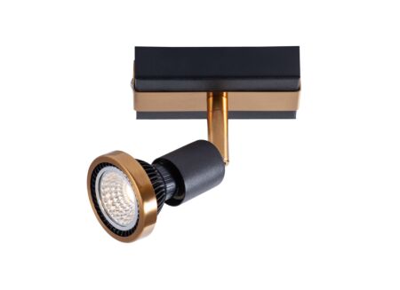 LED spot zwart brons 5W GU10
