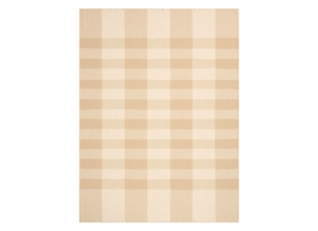 Plaid Crossweft Beige 150x200cm - wol - beige